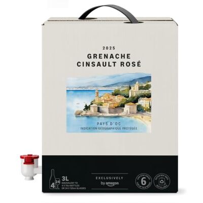 Amazon Cinsault Rose, Beutel in Box, 3L Amazon Cinsault Rose, Beutel in Box, 3L