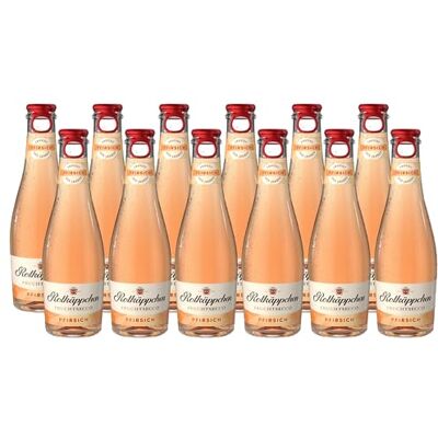 Rotkäppchen Fruchtsecco Pfirsich – der prickelnde Secco mit dem fruchtig-süßen Charakter in der praktischen Kleinflasche (12 x 0,2l) Rotkäppchen Fruchtsecco Pfirsich – der prickelnde Secco mit dem fruchtig-süßen Charakter in der praktischen Kleinflasche (12 x 0,2l)