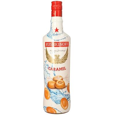Rushkinoff Vodka Caramel (1 x 1.0 l) (Flaschendesign kann variiren) Rushkinoff Vodka Caramel (1 x 1.0 l) (Flaschendesign kann variiren)
