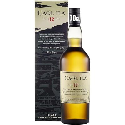 Caol Ila 12 Jahre, Islay Single Malt Scotch Whisky, 43% Vol, 700ml Caol Ila 12 Jahre, Islay Single Malt Scotch Whisky, 43% Vol, 700ml