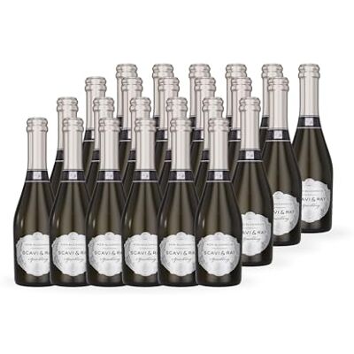 Scavi & Ray alkoholfreier Sekt Sparkling Piccolo 0,0% 24x0,2l Fruchtig-frischer Schaumwein mit eleganter Perlage ohne Alkohol in kleinen Flaschen, ideal für stilvolle alkoholfreie Momente Scavi & Ray alkoholfreier Sekt Sparkling Piccolo 0,0% 24x0,2l Fruchtig-frischer Schaumwein mit eleganter Perlage ohne Alkohol in kleinen Flaschen, ideal für stilvolle alkoholfreie Momente