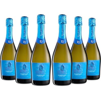 Vigneti Romio Weißer Schaumwein Novebolle Romagna DOC, frischer Geschmack mit fruchtigen Noten, 11,5 Prozent Vol., Karton mit 6 Flaschen 750 ml Vigneti Romio Weißer Schaumwein Novebolle Romagna DOC, frischer Geschmack mit fruchtigen Noten, 11,5 Prozent Vol., Karton mit 6 Flaschen 750 ml