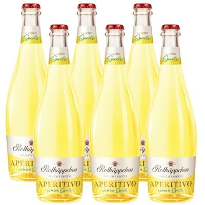 Rotkäppchen Fruchtsecco Aperitivo Lemon Spritz (6 x 0,75l) – Aromatisiertes weinhaltiges Getränk mit Zitronen‑ & Kräuternoten Rotkäppchen Fruchtsecco Aperitivo Lemon Spritz (6 x 0,75l) – Aromatisiertes weinhaltiges Getränk mit Zitronen‑ & Kräuternoten
