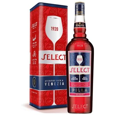 Select Aperitivo 100 cl Geschenkverpackung – Bitter-Aperitif – Geschenkidee für Aperitif-Liebhaber – 17,5% Vol. Select Aperitivo 100 cl Geschenkverpackung – Bitter-Aperitif – Geschenkidee für Aperitif-Liebhaber – 17,5% Vol.