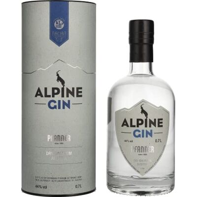 Alpine Pfanner Dry Gin 44% Volume 0,7l in Geschenkbox Alpine Pfanner Dry Gin 44% Volume 0,7l in Geschenkbox