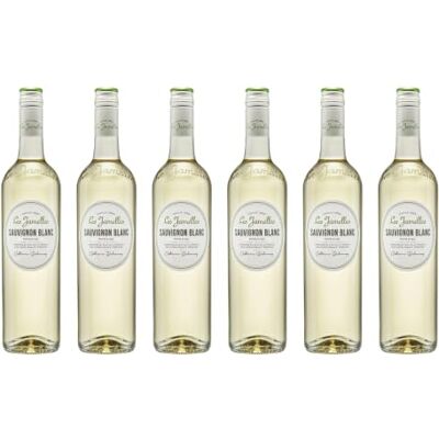 Les Jamelles Sauvignon Blanc Les Classiques, IGP Pays d'Oc Weisswein trocken Frankreich (6 x 0.75l) Les Jamelles Sauvignon Blanc Les Classiques, IGP Pays d'Oc Weisswein trocken Frankreich (6 x 0.75l)