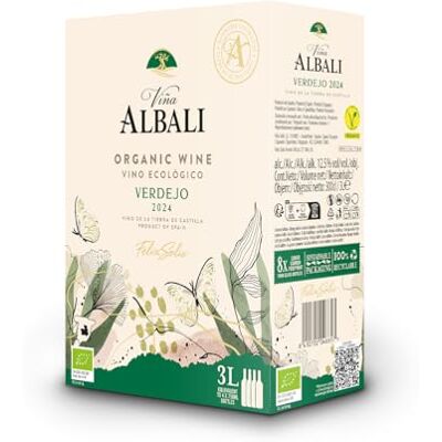 Félix Solís Felix Solis Vina Albali BIB Bio Eco Blanco Verdejo trocken (1 x 3 l)(Die Verpackung kann variieren.) Félix Solís Felix Solis Vina Albali BIB Bio Eco Blanco Verdejo trocken (1 x 3 l)(Die Verpackung kann variieren.)
