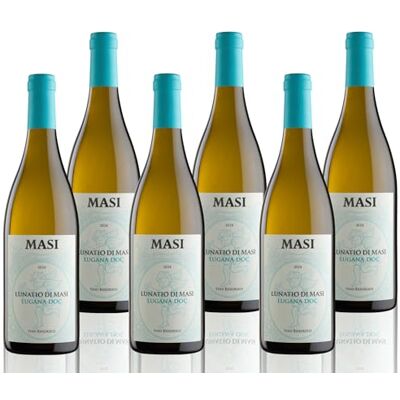 Masi Agricola SPA - PAN EU DE Masi "Lunatio" 2025 Soave Classico Doc 6x750 Ml 6 Kastenflaschen Masi Agricola SPA - PAN EU DE Masi "Lunatio" 2025 Soave Classico Doc 6x750 Ml 6 Kastenflaschen