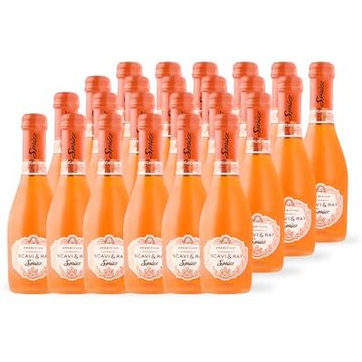 Scavi & Ray Sprizz Aperitivo Piccolo 5,5% Vol. 24x0,2l Mediterraner Aperitif-Cocktail mit spritziger Grapefruit und Blutorange, ideal für unterwegs und kleine Genussmomente Scavi & Ray Sprizz Aperitivo Piccolo 5,5% Vol. 24x0,2l Mediterraner Aperitif-Cocktail mit spritziger Grapefruit und Blutorange, ideal für unterwegs und kleine Genussmomente