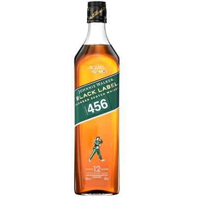 JOHNNIE WALKER Black Label Whisky Squid Game Special Edition 40 Prozent vol 700 ml JOHNNIE WALKER Black Label Whisky Squid Game Special Edition 40 Prozent vol 700 ml