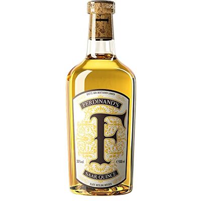FERDINAND'S Saar Quince Gin Rezeptur mit frischen Muskatellerquitten Mit Botanicals aus der Saar Region 30% vol. 500ml FERDINAND'S Saar Quince Gin Rezeptur mit frischen Muskatellerquitten Mit Botanicals aus der Saar Region 30% vol. 500ml