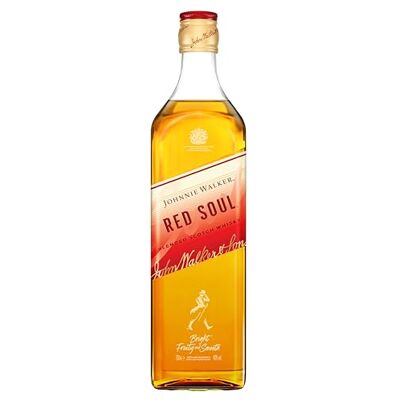 JOHNNIE WALKER Red Soul Scotch Whisky Blend, 40% Vol, 700ml Red Soul, süßer, sanfter Scotch Whisky Blend, Vielseitig & perfekt zum Mixen, 40% Vol., 700ml JOHNNIE WALKER Red Soul Scotch Whisky Blend, 40% Vol, 700ml Red Soul, süßer, sanfter Scotch Whisky Blend, Vielseitig & perfekt zum Mixen, 40% Vol., 700ml