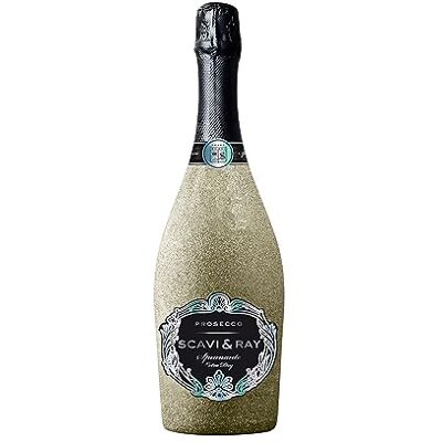 Scavi & Ray Prosecco Spumante Glitzer Gold 11% Vol. extra trocken, 0,75l Fruchtig frischer Schaumwein aus Italien mit Glitzer-Effekt, extra trocken, perfekt für festliche Anlässe und als Geschenk Scavi & Ray Prosecco Spumante Glitzer Gold 11% Vol. extra trocken, 0,75l Fruchtig frischer Schaumwein aus Italien mit Glitzer-Effekt, extra trocken, perfekt für festliche Anlässe und als Geschenk