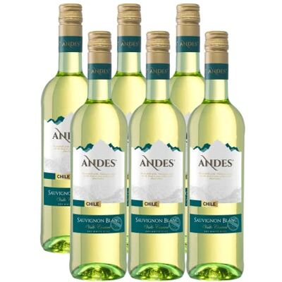 Andes Sauvignon Blanc Chile trocken (6 x 0.75 l) Andes Sauvignon Blanc Chile trocken (6 x 0.75 l)