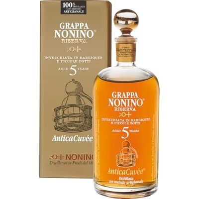 Nonino - Riserve Invecchiata 5 Anni Antica Cuvee - Grappa Nonino - Riserve Invecchiata 5 Anni Antica Cuvee - Grappa