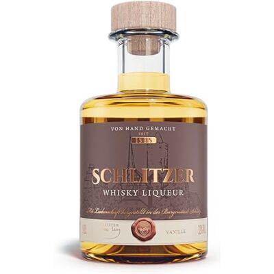 Schlitzer Destillerie Schlitzer Whisky Liqueur Vanille 0,2L, 32% Vol., handgemachter Vanille Whisky Likör auf Single Grain Basis, kleine Probierflasche aus Deutschland Schlitzer Destillerie Schlitzer Whisky Liqueur Vanille 0,2L, 32% Vol., handgemachter Vanille Whisky Likör auf Single Grain Basis, kleine Probierflasche aus Deutschland