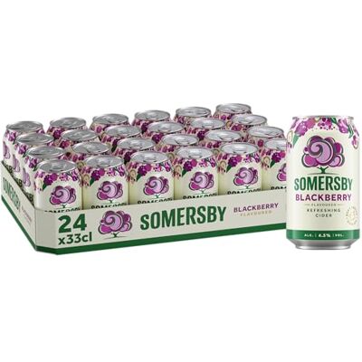 Somersby Blackberry Cider, Dose Einweg (24 x 0.33 L) Somersby Blackberry Cider, Dose Einweg (24 x 0.33 L)