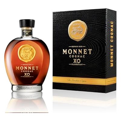 Monnet XO I Cognac aus Frankreich I Gold Meiningers International Spirits Awards I mit Geschenkverpackung I vollmundig luxuriöser Geschmack I 40% Vol. I 0,7 Liter Monnet XO I Cognac aus Frankreich I Gold Meiningers International Spirits Awards I mit Geschenkverpackung I vollmundig luxuriöser Geschmack I 40% Vol. I 0,7 Liter