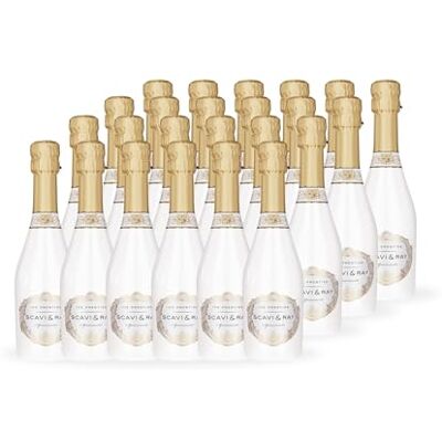 Scavi & Ray Ice Prestige Spumante Piccolo 10,5% Vol. halbtrocken, 24x0,2l Fruchtig frischer Schaumwein aus Italien, halbtrocken, ideal für unterwegs oder den kleinen Genussmoment, feine Perlage Scavi & Ray Ice Prestige Spumante Piccolo 10,5% Vol. halbtrocken, 24x0,2l Fruchtig frischer Schaumwein aus Italien, halbtrocken, ideal für unterwegs oder den kleinen Genussmoment, feine Perlage