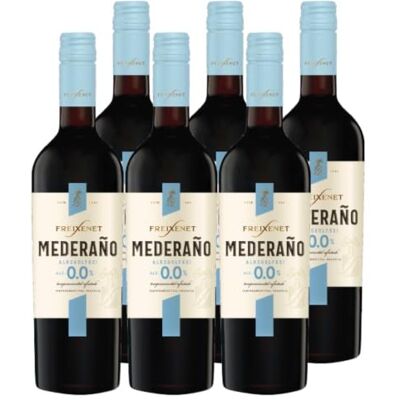 Freixenet Mederano Tinto 0,0% vol. Alkoholfreier Rotwein kräftigen Frucht- & Beerennoten 6x0,75 l Freixenet Mederano Tinto 0,0% vol. Alkoholfreier Rotwein kräftigen Frucht- & Beerennoten 6x0,75 l
