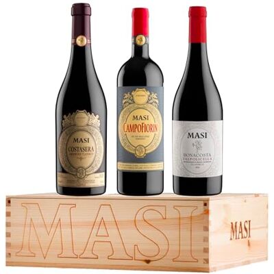 Masi Exklusive Geschenkbox "Iconici Di " Costasera 2021 Amarone Classico Docg, Campofiorin 2023 Rosso Verona Igt, Bonacosta 2025 Valpolicella Classico Doc 3x750 Ml Holzkiste Masi Exklusive Geschenkbox "Iconici Di " Costasera 2021 Amarone Classico Docg, Campofiorin 2023 Rosso Verona Igt, Bonacosta 2025 Valpolicella Classico Doc 3x750 Ml Holzkiste