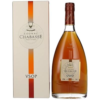 Cognac Chabasse VSOP 4-5 Jahre in Geschenkverpackung 0,70 Liter, 1er Pack (1 x 700 ml) Cognac Chabasse VSOP 4-5 Jahre in Geschenkverpackung 0,70 Liter, 1er Pack (1 x 700 ml)