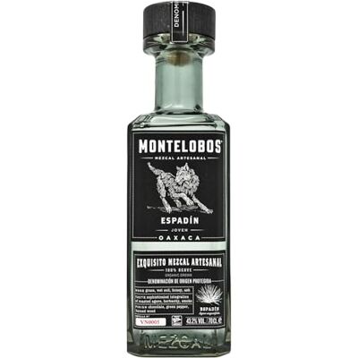Montelobos Espadin Mezcal 100% aus Agave Espadín rauchig, pflanzliche Noten 1x 0,7 l 43,2% vol Montelobos Espadin Mezcal 100% aus Agave Espadín rauchig, pflanzliche Noten 1x 0,7 l 43,2% vol
