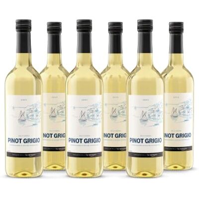 Amazon Pinot Grigio D.O.C. Garda Weißwein aus Italien, 75cl (6 Stück) Amazon Pinot Grigio D.O.C. Garda Weißwein aus Italien, 75cl (6 Stück)