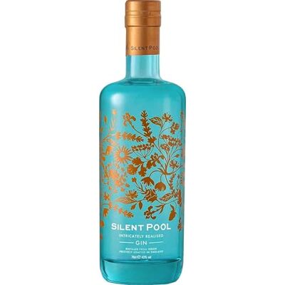 Silent Pool Gin SILENT POOL Ultra-Premium London Dry Gin – preisgekrönt, handgefertigt in England Vielschichtig, duftend, ausgewogen 24 Botanicals Perfekt auf Eis ideal als Geschenk 43% vol., 70 cl. Silent Pool Gin SILENT POOL Ultra-Premium London Dry Gin – preisgekrönt, handgefertigt in England Vielschichtig, duftend, ausgewogen 24 Botanicals Perfekt auf Eis ideal als Geschenk 43% vol., 70 cl.