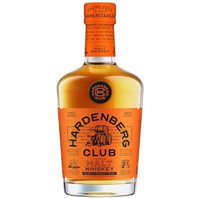 Hardenberg Distillery HARDENBERG Club Triple Malt Whiskey I Malt Whiskey I Whiskey aus Deutschland I 42,5% vol. I 0,7 l Hardenberg Distillery HARDENBERG Club Triple Malt Whiskey I Malt Whiskey I Whiskey aus Deutschland I 42,5% vol. I 0,7 l