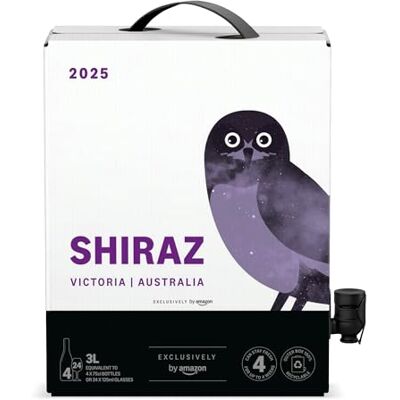 Amazon Australischer Shiraz, 3-Liter-Beutel in einer Box Amazon Australischer Shiraz, 3-Liter-Beutel in einer Box