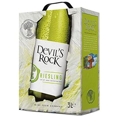 Devil's Rock Riesling Weisswein aus der Pfalz, Deutschland, Bag-in-box (1 x 3 l) Devil's Rock Riesling Weisswein aus der Pfalz, Deutschland, Bag-in-box (1 x 3 l)