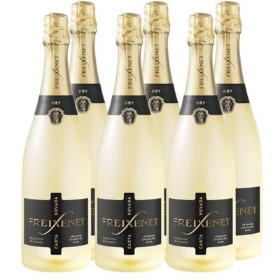 Freixenet Carta Dry (6 x 0,75 l) – Trockener Premium Sparkling Wine aus Spanien mit Mirabellen-, Zitrus- und Blumennuancen, aus Macabeo und Chardonnay, hervorragend zu Käse oder Desserts Freixenet Carta Dry (6 x 0,75 l) – Trockener Premium Sparkling Wine aus Spanien mit Mirabellen-, Zitrus- und Blumennuancen, aus Macabeo und Chardonnay, hervorragend zu Käse oder Desserts