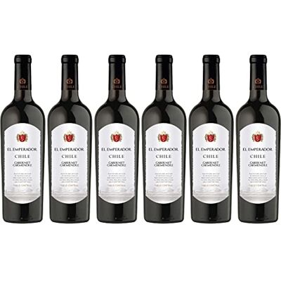 EL EMPERADOR Rotwein, Cabernet Carmenere aus Chile (6 x 0.75 l) EL EMPERADOR Rotwein, Cabernet Carmenere aus Chile (6 x 0.75 l)
