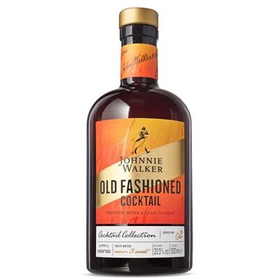 JOHNNIE WALKER Whisky Old Fashioned Cocktail Drink, 20,5 % vol, 50 cl / 500ml Flasche JOHNNIE WALKER Whisky Old Fashioned Cocktail Drink, 20,5 % vol, 50 cl / 500ml Flasche