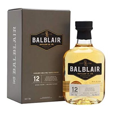 Balblair 12 Years Old Highland Single Malt Scotch Whisky (1 x 0.7 l) Balblair 12 Years Old Highland Single Malt Scotch Whisky (1 x 0.7 l)