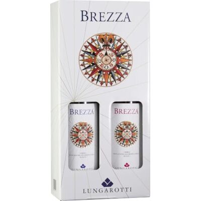 Lungarotti Brezza Geschenkpackung Weiß- & Roséwein halbtrocken (2 x 0.75 l) Zwei fruchtig-frische -Weine aus Umbrien in einer Geschenkpackung, ideal zum Verschenken und Genießen. Lungarotti Brezza Geschenkpackung Weiß- & Roséwein halbtrocken (2 x 0.75 l) Zwei fruchtig-frische -Weine aus Umbrien in einer Geschenkpackung, ideal zum Verschenken und Genießen.