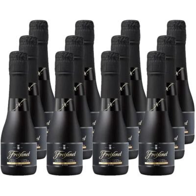 Freixenet Cordon Negro Brut ( 12x0,2 l)– Spanischer Premium-Sekt, trocken – Eleganter Mini-Cava mit feiner Perlage – Super für unterwegs, Geschenke und Aperitifs Freixenet Cordon Negro Brut ( 12x0,2 l)– Spanischer Premium-Sekt, trocken – Eleganter Mini-Cava mit feiner Perlage – Super für unterwegs, Geschenke und Aperitifs