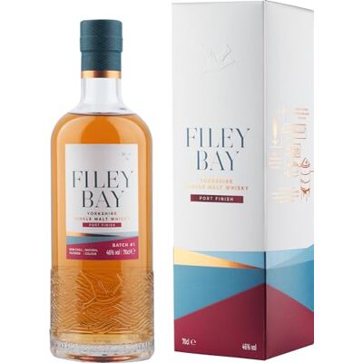 SPIRIT OF YORKSHIRE Filey Bay Port Finish Batch Whisky 46% vol (1 x 0.7 l) SPIRIT OF YORKSHIRE Filey Bay Port Finish Batch Whisky 46% vol (1 x 0.7 l)
