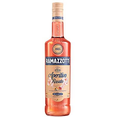 Ramazzotti Aperitivo Rosato – Der italienische Aperitif mit fruchtig-frischer Note – Ideal für Longdrinks oder Cocktails – 1 x 1 l Ramazzotti Aperitivo Rosato – Der italienische Aperitif mit fruchtig-frischer Note – Ideal für Longdrinks oder Cocktails – 1 x 1 l