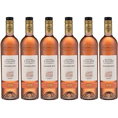 WESTERN CELLARS Zinfandel Rosé Kalifornien Roséwein (6 x 0.75 l) WESTERN CELLARS Zinfandel Rosé Kalifornien Roséwein (6 x 0.75 l)