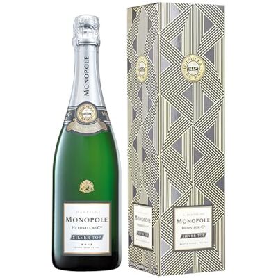 Heidsieck & Co. Monopole Heidsieck Monopole Silver Top Brut in Geschenkverpackung Champagner (1 x 0.75 L) Heidsieck & Co. Monopole Heidsieck Monopole Silver Top Brut in Geschenkverpackung Champagner (1 x 0.75 L)