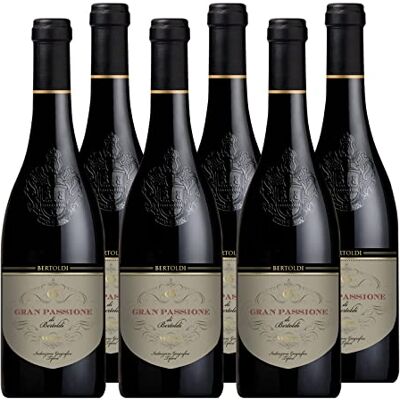 Bertoldi Gran Passione di " Rosso Veneto IGT Rotwein Venetien halbtrocken (6 x 0.75l) Bertoldi Gran Passione di " Rosso Veneto IGT Rotwein Venetien halbtrocken (6 x 0.75l)