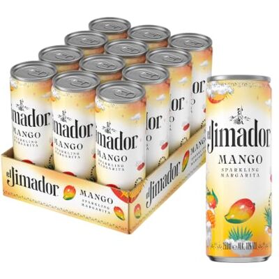 El Jimador Mango Margarita Tequila 12 x 250 ml Dose 10% Vol. El Jimador Mango Margarita Tequila 12 x 250 ml Dose 10% Vol.