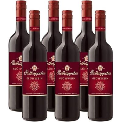 Rotkäppchen Qualitätswein Glühwein Rot (6 x 0,75l) – Aromatisch-winterlicher, roter Glühwein in erlesener Qualitätswein Qualität. Rotkäppchen Qualitätswein Glühwein Rot (6 x 0,75l) – Aromatisch-winterlicher, roter Glühwein in erlesener Qualitätswein Qualität.