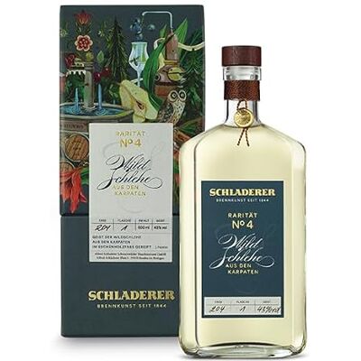 Schladerer Rarität No. 4 Wildschlehe Edelbrand (43% vol) ein Klassiker aus den Karpaten, premium Handarbeit in exklusiver Geschenkpackung RAR. HOCHWERTIG. WERTVOLL. (1 x 0.5l) Schladerer Rarität No. 4 Wildschlehe Edelbrand (43% vol) ein Klassiker aus den Karpaten, premium Handarbeit in exklusiver Geschenkpackung RAR. HOCHWERTIG. WERTVOLL. (1 x 0.5l)