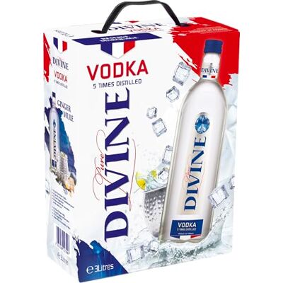 Pure Französischer Vodka aus den Nordvogesen 37.5 Prozent Vol Großpackungen 3 Liter Wodka Bag in Box (1 x 3 l) Pure Französischer Vodka aus den Nordvogesen 37.5 Prozent Vol Großpackungen 3 Liter Wodka Bag in Box (1 x 3 l)