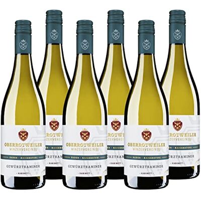 Oberrotweiler Winzerverein eG Oberrotweiler Gewürztraminer Kabinett Gault & Millau 2024 Auszeichnung Weißwein lieblich, süß & fruchtig Anbaugebiet Kaiserstuhl, Baden (6 x 0,75 l) Oberrotweiler Winzerverein eG Oberrotweiler Gewürztraminer Kabinett Gault & Millau 2024 Auszeichnung Weißwein lieblich, süß & fruchtig Anbaugebiet Kaiserstuhl, Baden (6 x 0,75 l)