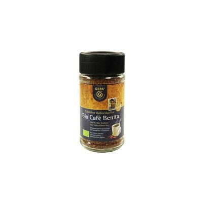 GEPA Premium Bio Café Benita Instant Kaffee 1 Karton (6 x 100g) Fair Trade Kaffee GEPA Premium Bio Café Benita Instant Kaffee 1 Karton (6 x 100g) Fair Trade Kaffee