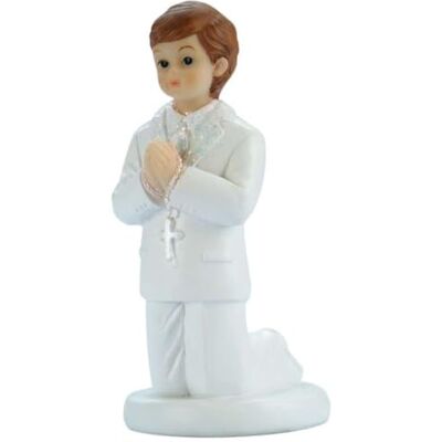 Jacobi Decor Cake Company Tortenfigur Kommunionjunge weißer Anzug kniend Tortendekoration zur Kommunion + Konfirmation Kuchen und Torten schnell und einfach dekoriert Größe: 4,7 x 4 x 8,5cm Jacobi Decor Cake Company Tortenfigur Kommunionjunge weißer Anzug kniend Tortendekoration zur Kommunion + Konfirmation Kuchen und Torten schnell und einfach dekoriert Größe: 4,7 x 4 x 8,5cm